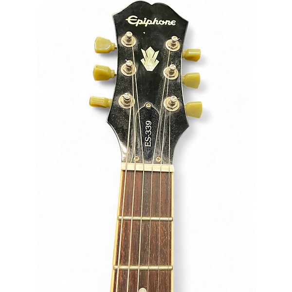 Used Epiphone ES339 Black Hollow Body Electric Guitar
