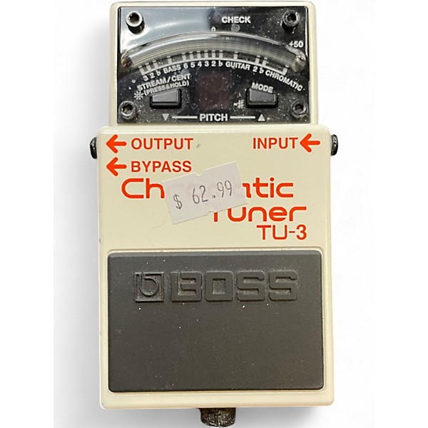 Used BOSS TU3 Chromatic Tuner Pedal