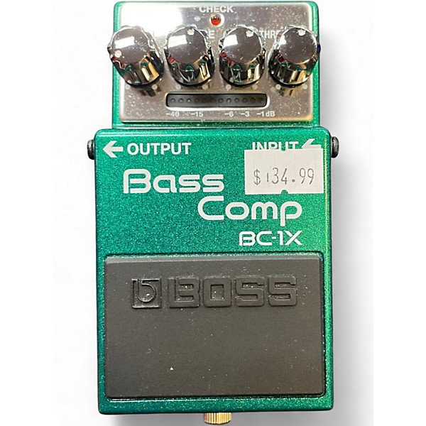 Used BOSS BC1X Bass Comp Bass Effect Pedal