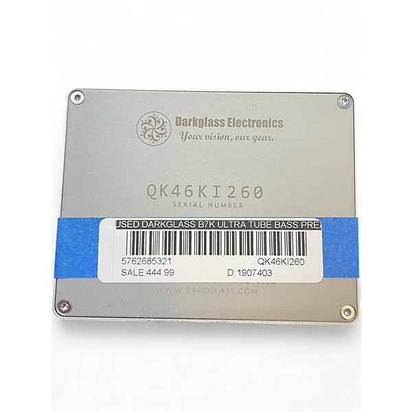 Used Darkglass b7k ultra Tube Bass Preamp