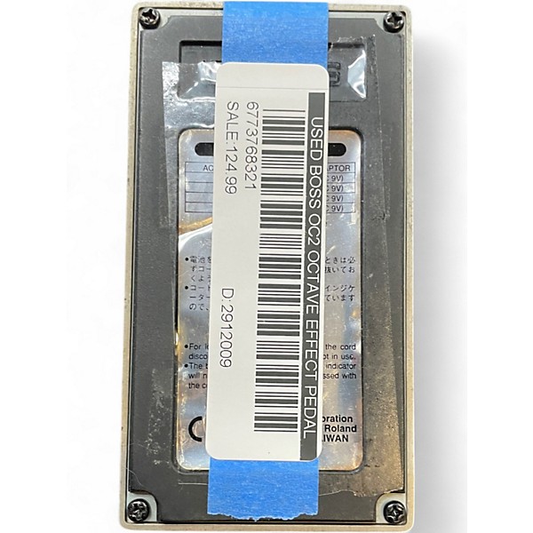 Used BOSS OC2 Octave Effect Pedal