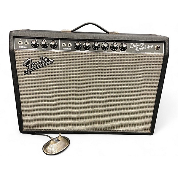 Used Fender Vintage Reissue 1965 Deluxe Reverb Tube Guitar Combo Amp