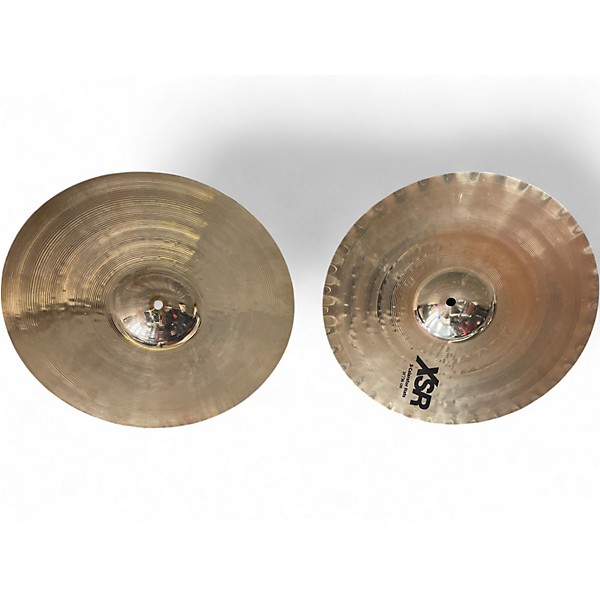 Used SABIAN 14in XSR XCELERATOR HI HAT PAIR Cymbal