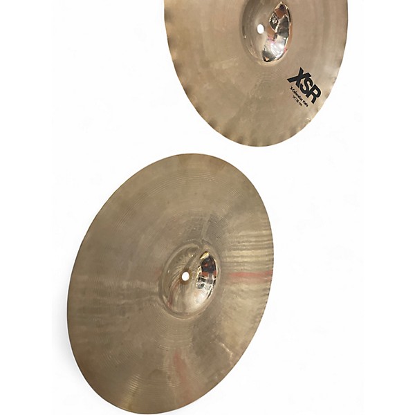 Used SABIAN 14in XSR XCELERATOR HI HAT PAIR Cymbal