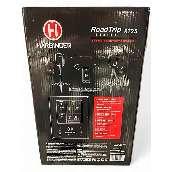 Used Harbinger RT25 Powered Speaker