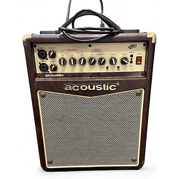 Used Acoustic A20 20W Acoustic Guitar Combo Amp