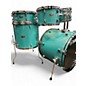 Used Yamaha 5 Piece Rydeen Turquoise Glitter Drum Kit