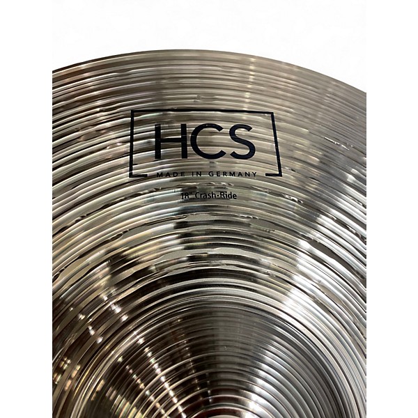 Used MEINL 18in HCS Crash Ride Cymbal