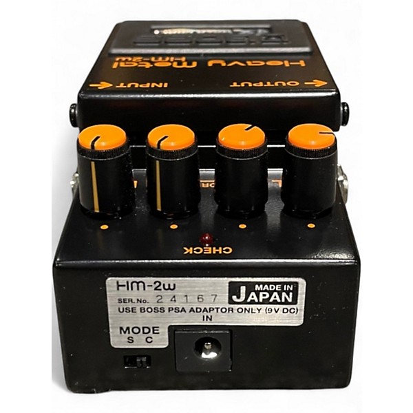 Used BOSS HM2w Effect Pedal