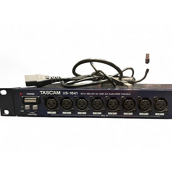 Used TASCAM US-1641 Audio Interface