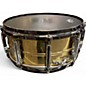 Used Pearl 14in SENSITONE BRASS SNARE BRASS Drum
