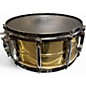 Used Pearl 14in SENSITONE BRASS SNARE BRASS Drum