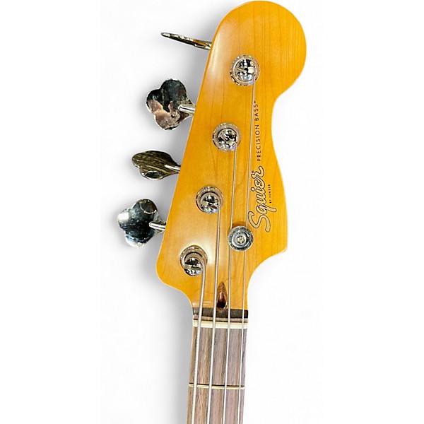 Used Squier Classic Vibe 1960S Precision Bass Olympic White Electric Bass Guitar