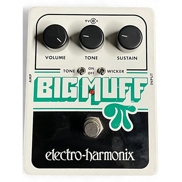 Used 2019 Electro-Harmonix Big Muff Tone Wicker Distortion Effect Pedal