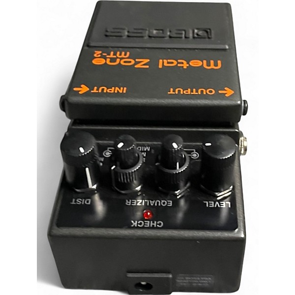 Used BOSS MT2 Metal Zone Distortion Effect Pedal
