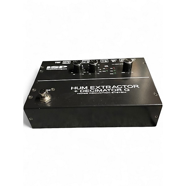 Used Isp Technologies Hum Extractor + Decimator G Noise Reduction System Effect Pedal