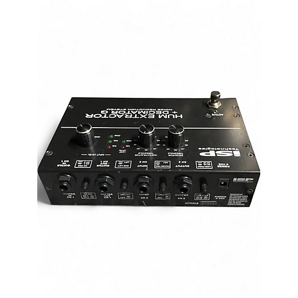 Used Isp Technologies Hum Extractor + Decimator G Noise Reduction System Effect Pedal