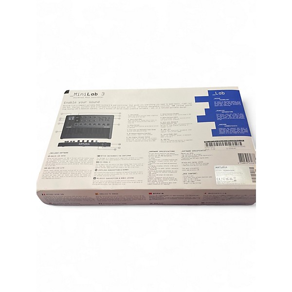 Used Arturia Minilab 3 MIDI Controller