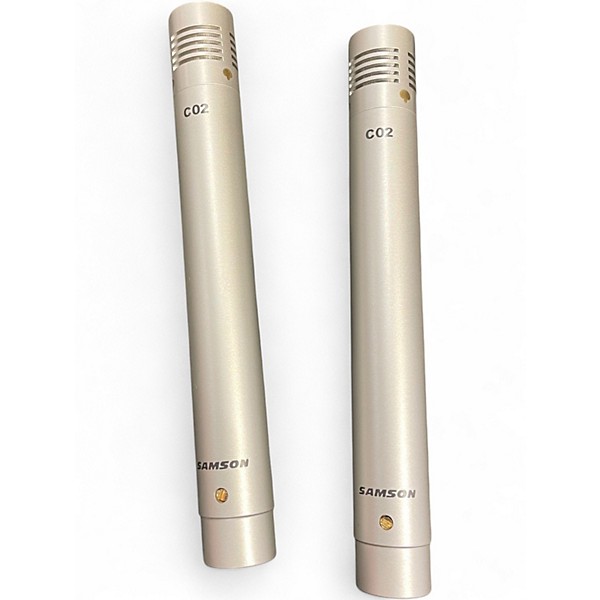 Used Samson c02 pair Condenser Microphone