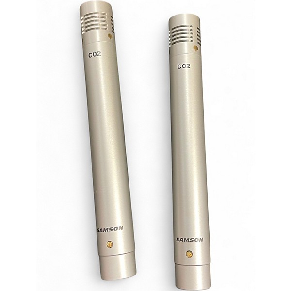 Used Samson c02 pair Condenser Microphone