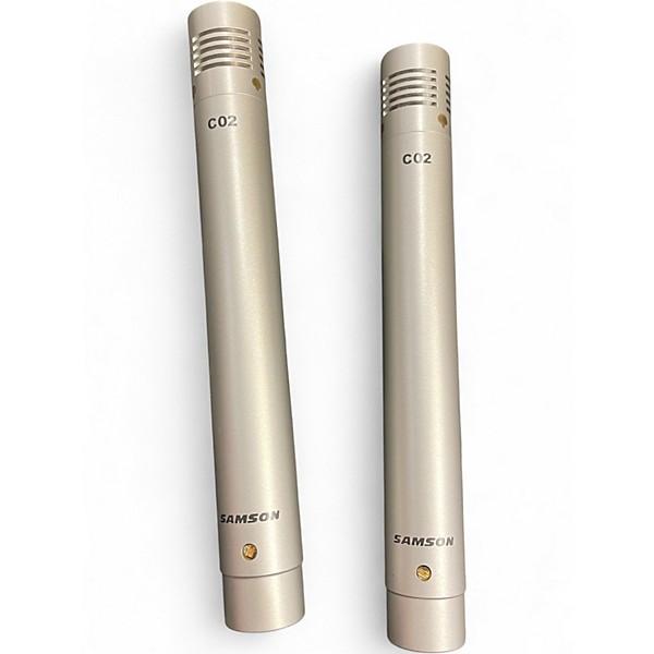 Used Samson c02 pair Condenser Microphone