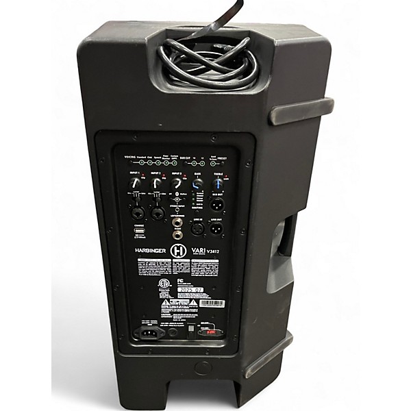 Used Harbinger VARI V3412 Powered Speaker