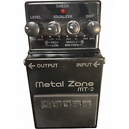 Used BOSS MT2 Metal Zone Distortion 30th Anniversary Effect Pedal