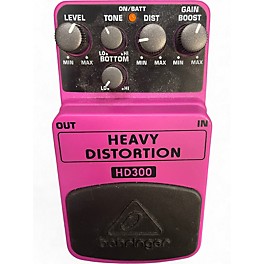Used Behringer HD300 Heavy Distortion Effect Pedal