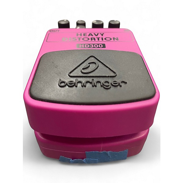 Used Behringer HD300 Heavy Distortion Effect Pedal