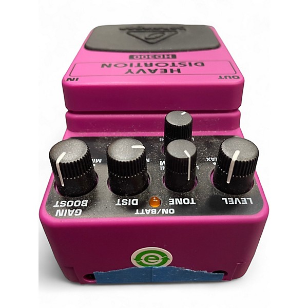 Used Behringer HD300 Heavy Distortion Effect Pedal