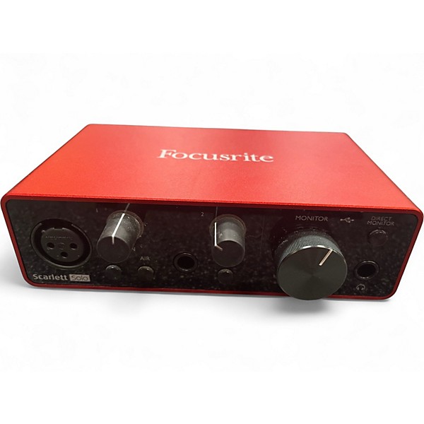 Used Focusrite Scarlett Solo Gen 3 Audio Interface