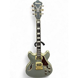 Used Ibanez AS73G Moonstone Silver Hollow Body Electric Guitar