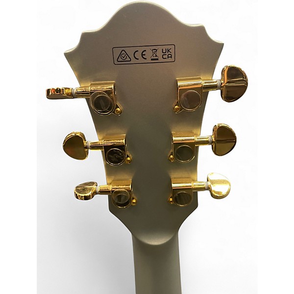 Used Ibanez AS73G Moonstone Silver Hollow Body Electric Guitar