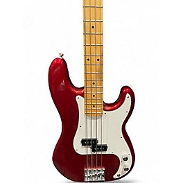 Used 2025 Fender Standard Precision Bass Candy Cola Electric Bass Guitar