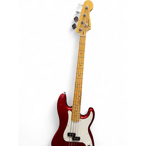 Used 2025 Fender Standard Precision Bass Candy Cola Electric Bass Guitar
