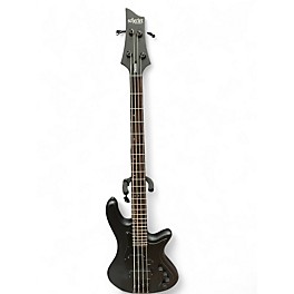 Used Schecter Guitar Research STILETTO STEALTH 4 MATTE BLACK Electric Bass Guitar