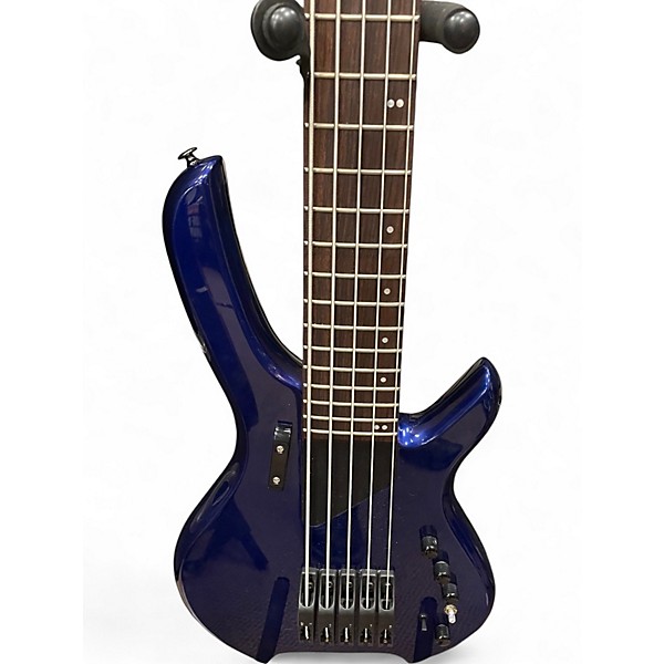 Used Willcox LIGHTWAVE SABRE DARK BLUE Electric Bass Guitar