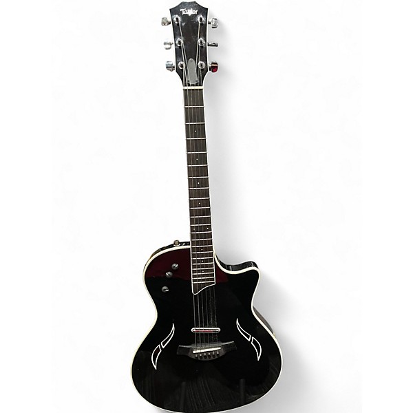 Used Taylor T5 Black Hollow Body Electric Guitar
