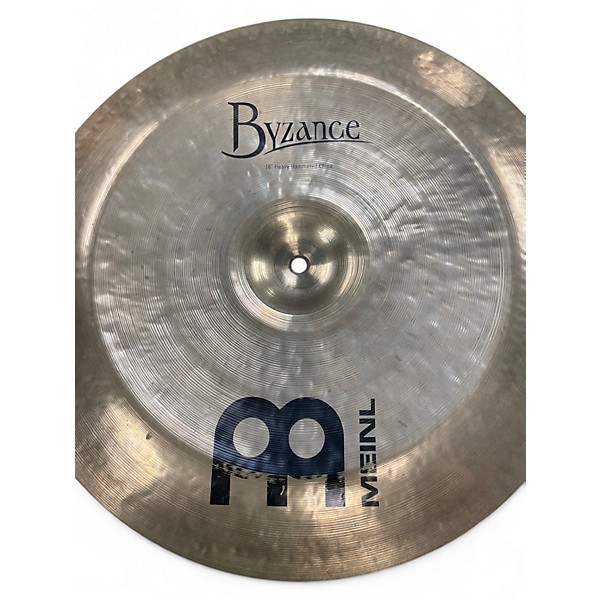Used MEINL 18in BYZANCE HEAVY HAMMERED CHINA Cymbal