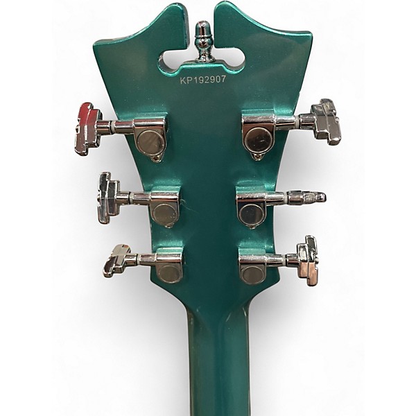 Used D'Angelico Premier Series Ocean Turquoise Solid Body Electric Guitar