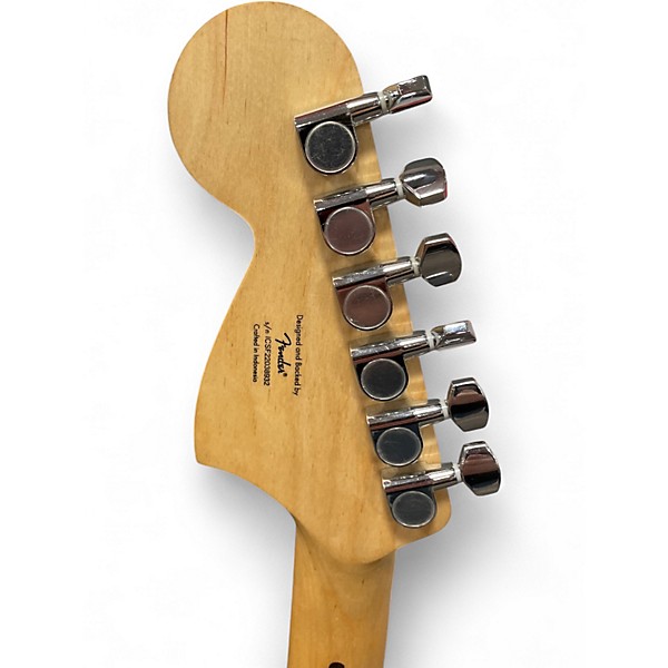 Used Squier Bullet Mustang HH Antique White Solid Body Electric Guitar