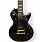 Used Epiphone Les Paul Custom Black Solid Body Electric Guitar
