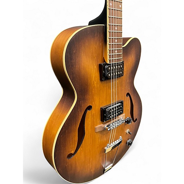 Used Ibanez AF55TF Brown Sunburst Hollow Body Electric Guitar