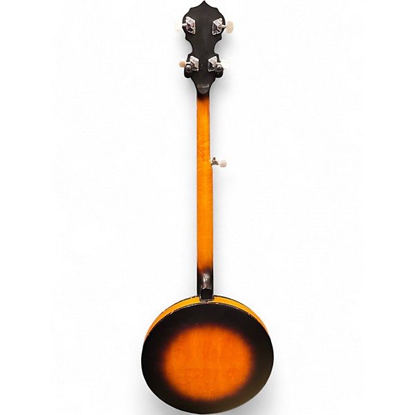 Used Luna Celtic 5 String 2 Tone Sunburst Banjo