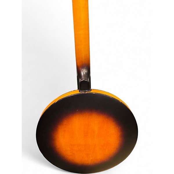 Used Luna Celtic 5 String 2 Tone Sunburst Banjo