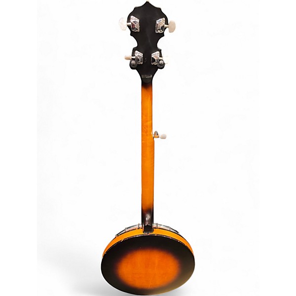 Used Luna Celtic 5 String 2 Tone Sunburst Banjo