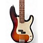 Used 2017 Fender American Professional Precision Bass 3 Tone Sunburst Electric Bass Guitar