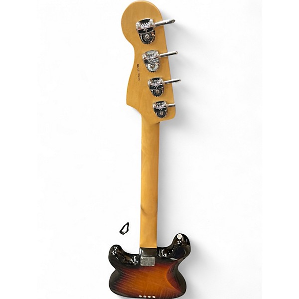 Used 2017 Fender American Professional Precision Bass 3 Tone Sunburst Electric Bass Guitar