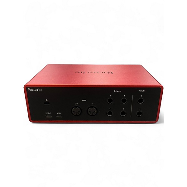 Used Focusrite Scarlett 4i4 Gen 4 Audio Interface