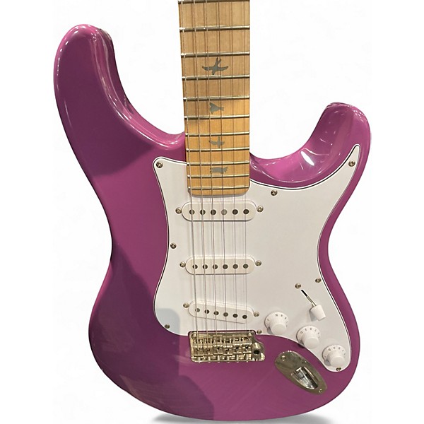 Used PRS SE Silver Sky Purple Solid Body Electric Guitar